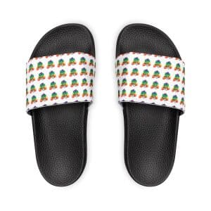 Youth PU Slide Sandals Stop The Hate