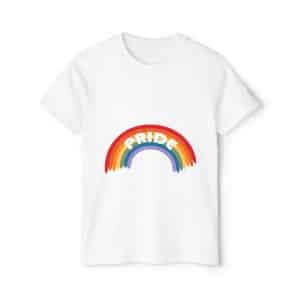 Youth Short Sleeve Holiday Outfit Set Pride Rainbow