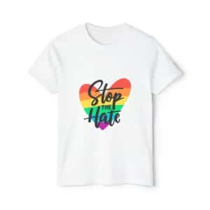 Youth Short Sleeve Holiday Outfit Set Stop The Hate