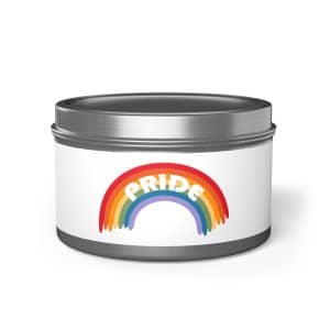 Tin Candles Pride Rainbow