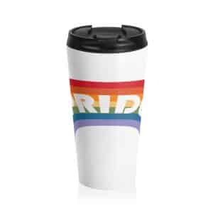 Stainless Steel Travel Mug Pride Rainbow