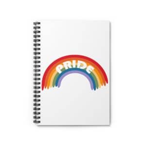 Spiral Notebook - Ruled Line Pride Rainbow