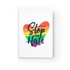 Journal - Ruled Line Stop The Hate