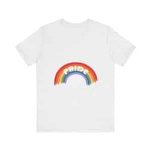 Unisex Jersey Short Sleeve Tee Pride Rainbow