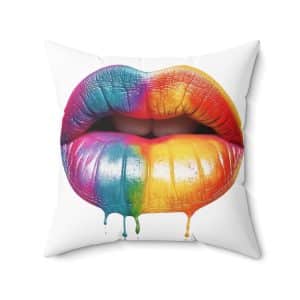 Spun Polyester Square Pillow