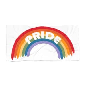 Beach Towel Pride Rainbow