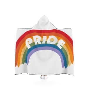 Hooded Blanket Pride Rainbow