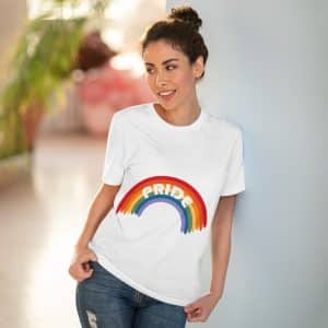 Organic Creator T-shirt - Unisex Pride Rainbow