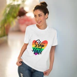 Organic Creator T-shirt - Unisex Stop The Hate