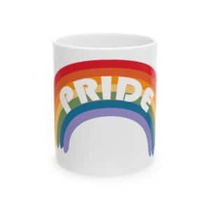 Ceramic Mug 11oz Pride Rainbow