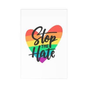 Postcards (7 pcs) Stop The Hate