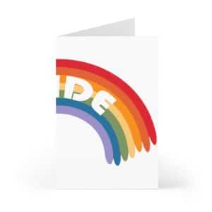 Greeting Cards (7 pcs) Pride Rainbow