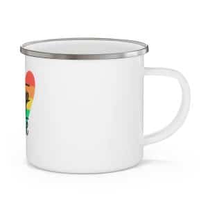 Enamel Camping Mug Stop The Hate