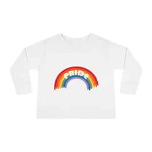 Toddler Long Sleeve Tee Pride Rainbow