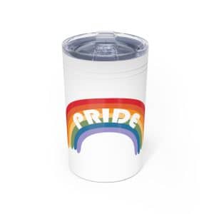 Vacuum Insulated Tumbler, 11oz Pride Rainbow