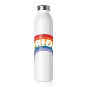 Slim Water Bottle Pride Rainbow