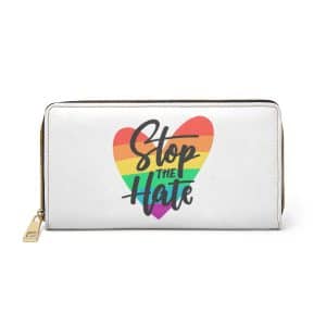 Zipper Wallet Stop The Hate