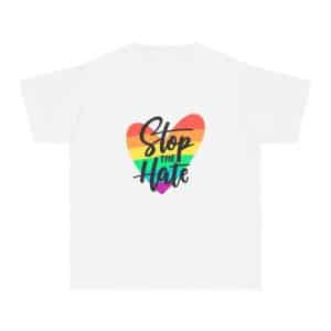 Youth Midweight Tee Stop The Hate