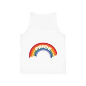Kid's Jersey Tank Top Pride Rainbow