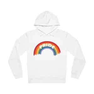 Unisex Drummer Hoodie Pride Rainbow