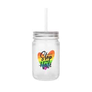 Mason Jar Stop The Hate