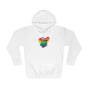 Unisex Fleece Hoodie - Stop The Hate