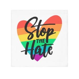 Face Towel Stop The Hate