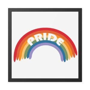 Framed Posters Pride Rainbow