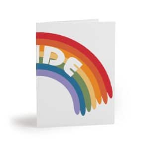 Greeting cards (8, 16, and 24 pcs) Pride Rainbow