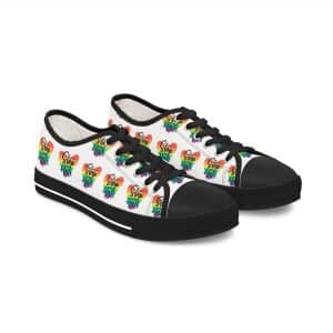 Women's Low Top Sneakers Stop The Hate