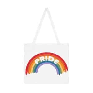 Shoulder Tote Bag (AOP) Pride Rainbow