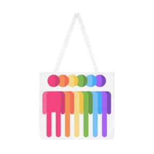 Shoulder Tote Bag (AOP) Equality