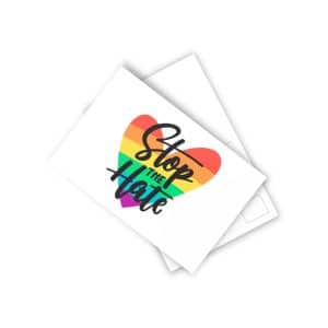 Postcards (10pcs) Stop The Hate