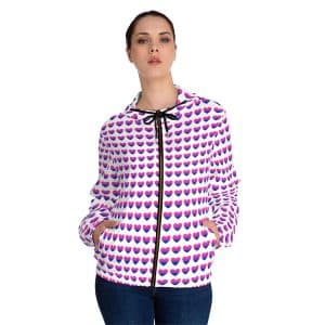 Women’s Full-Zip Hoodie (AOP)