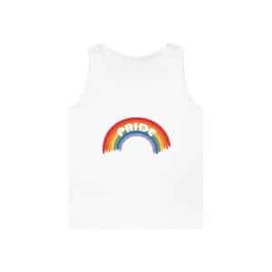 Unisex Heavy Cotton Tank Top Pride Rainbow