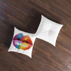 Tufted Floor Pillow, Square