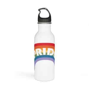 Stainless Steel Water Bottle Pride Rainbow