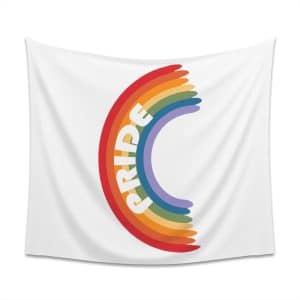 Printed Wall Tapestry Pride Rainbow