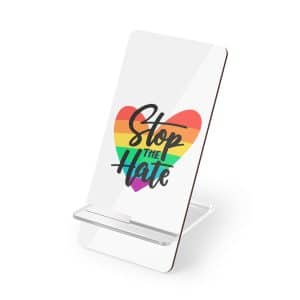 Mobile Display Stand for Smartphones Stop The Hate