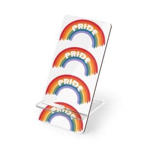 Mobile Display Stand for Smartphones Pride Rainbow