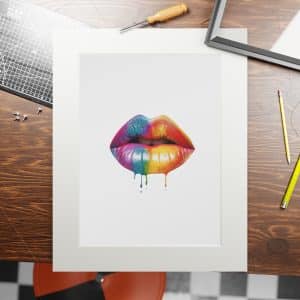 Fine Art Prints (Passepartout Paper Frame)