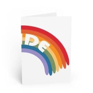 Greeting Cards Pride Rainbow