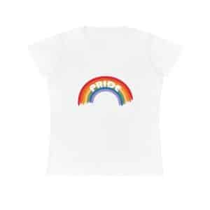 Ladies' Cotton T-Shirt Pride Rainbow