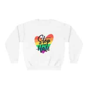 Unisex NuBlend® Crewneck Sweatshirt Stop The Hate