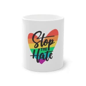 Standard Mug, 11oz Stop The Hate