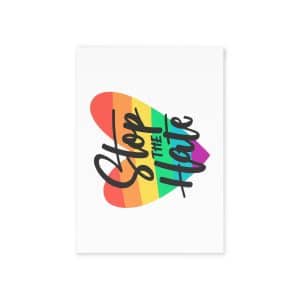 Holiday Cards (Two-sided print) Stop The Hate