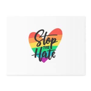 Yard Sign Stop The Hate