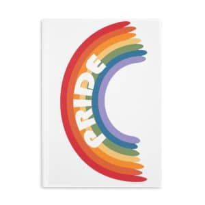 Hardcover Notebook with Puffy Covers Pride Rainbow