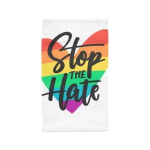 Polyester Lunch Bag Stop The Hate