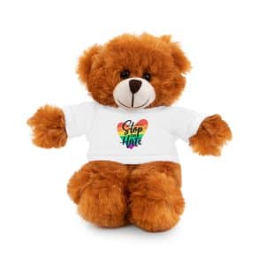 Stuffed Animals with Tee - Stop The Hate